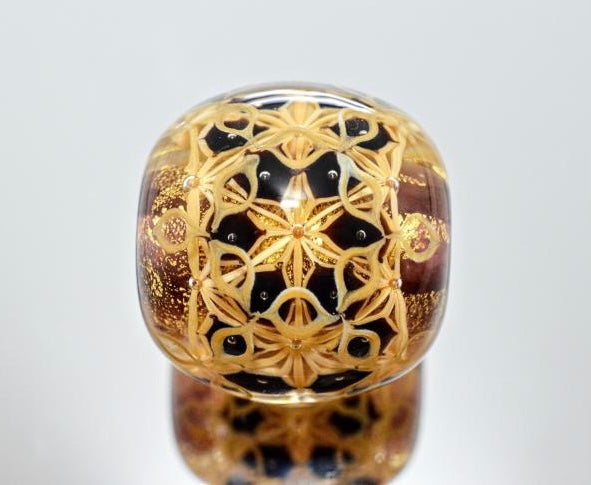 Tomoya Sakagami Hemp Leaf Pattern Bead