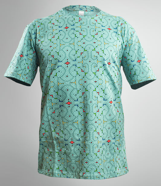 Shipibo Kené Shirt - Green