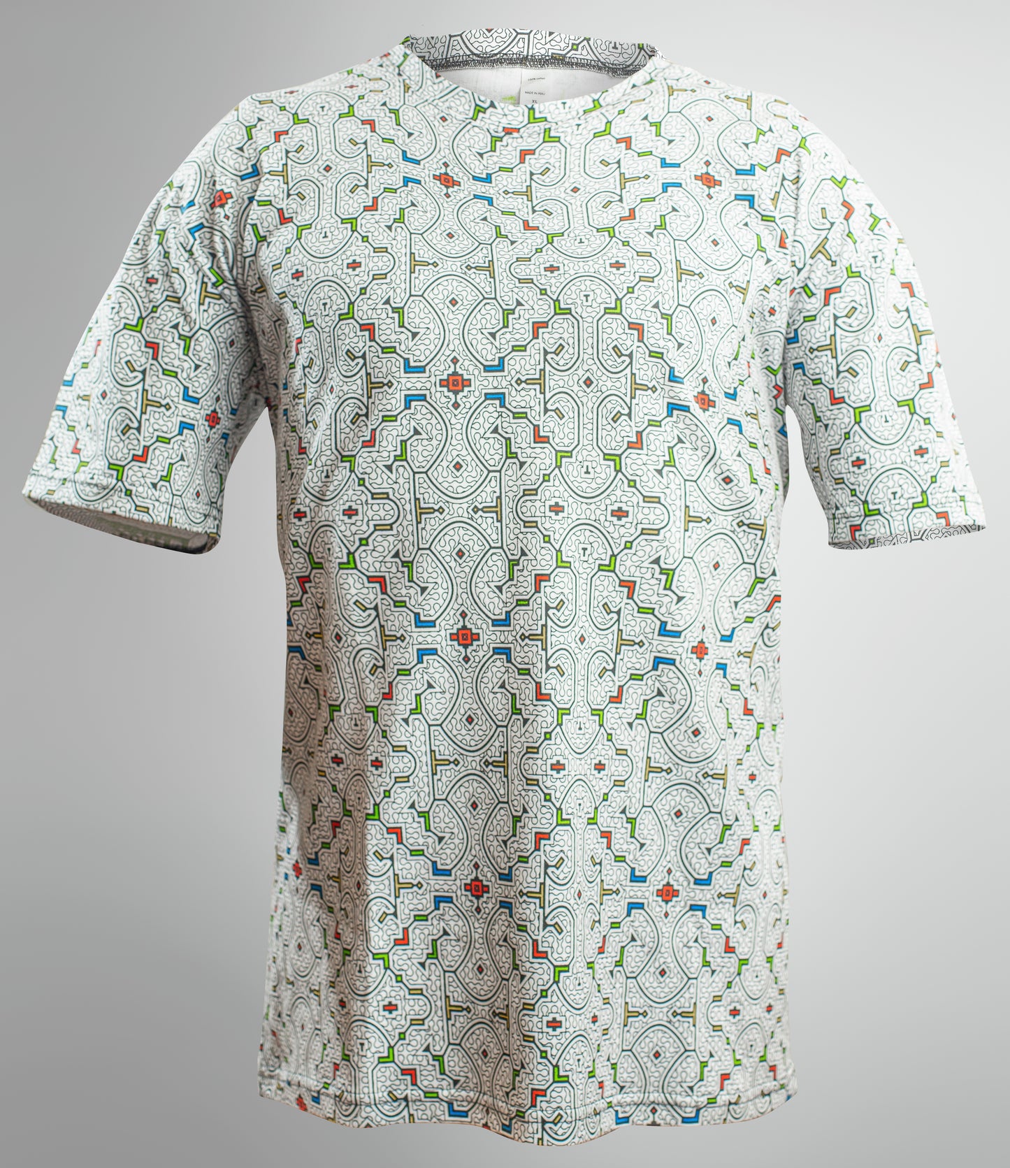 Shipibo Kené Shirt White