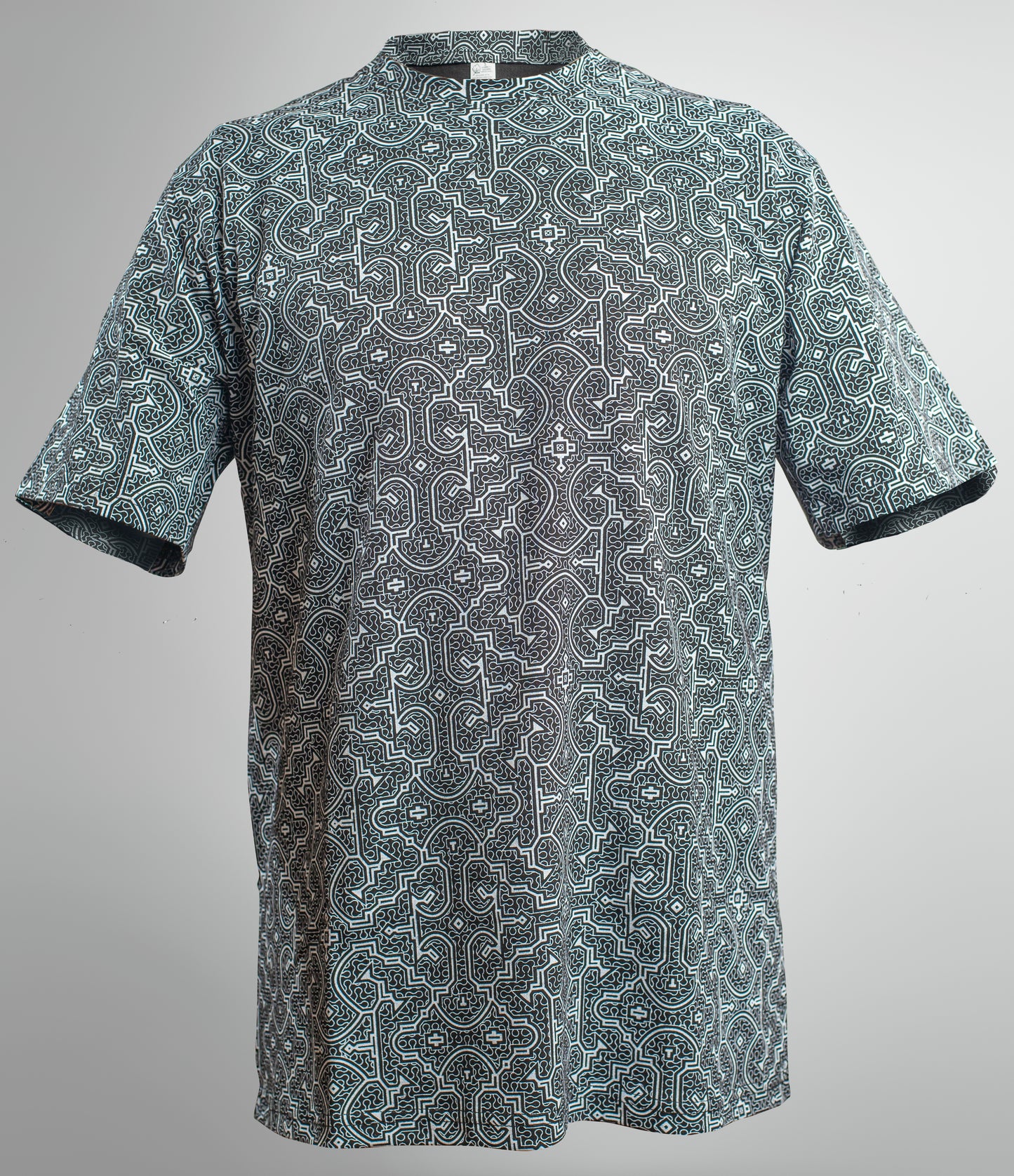 Shipibo Kené Shirt Black&White