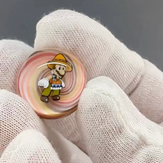 MicrosWorkshop Pancho Mario Slurper Marble 1”