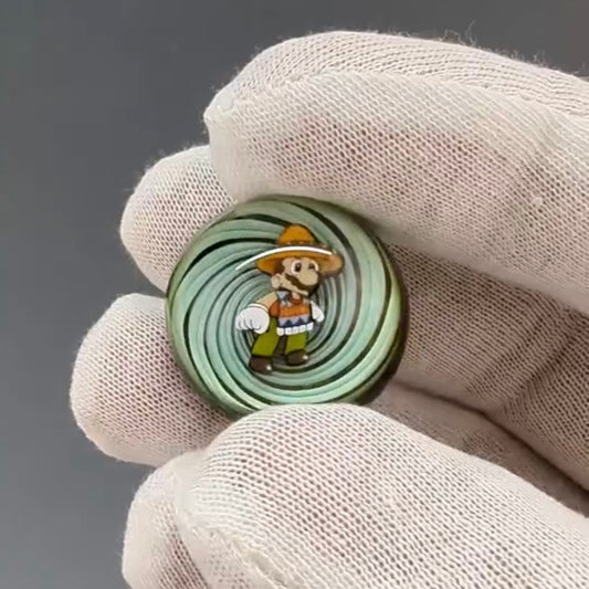 MicrosWorkshop Pancho Mario Slurper Marble 1”