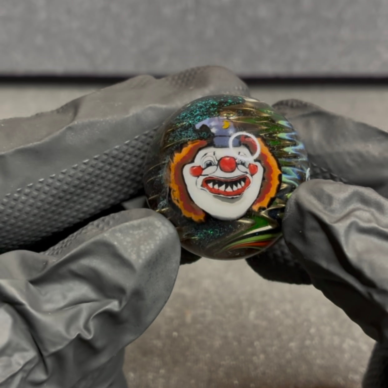 Stephen Boehme Clown Slurper Marble 1.2” #2