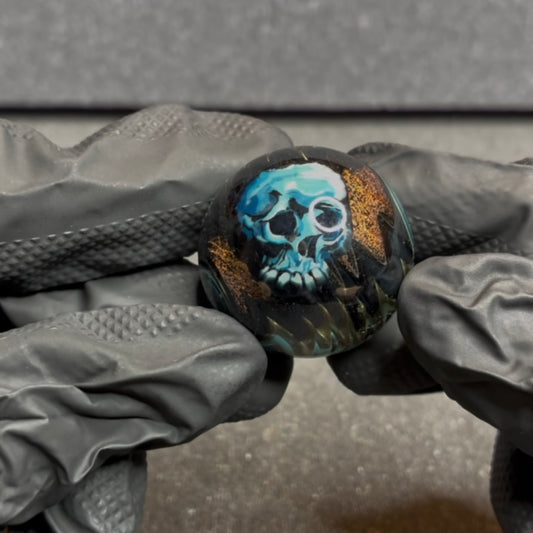 Stephen Boehme Skull Slurper Marble 1.2” #5
