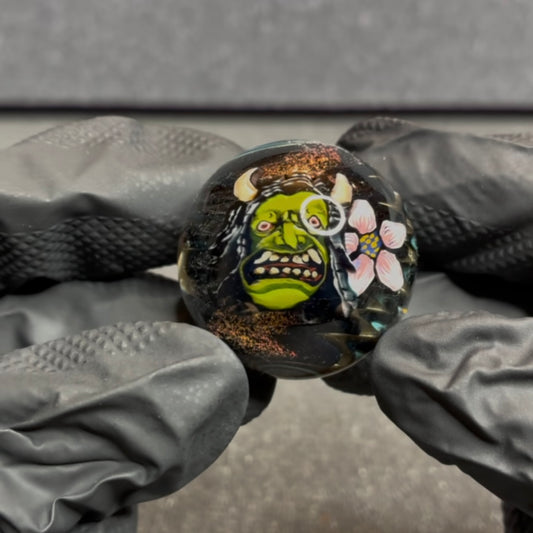 Stephen Boehme Hannya Slurper Marble 1.2” #6