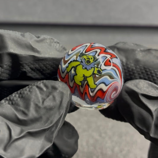 Stephen Boehme Grateful Dead Bear Marble 1.2 #21