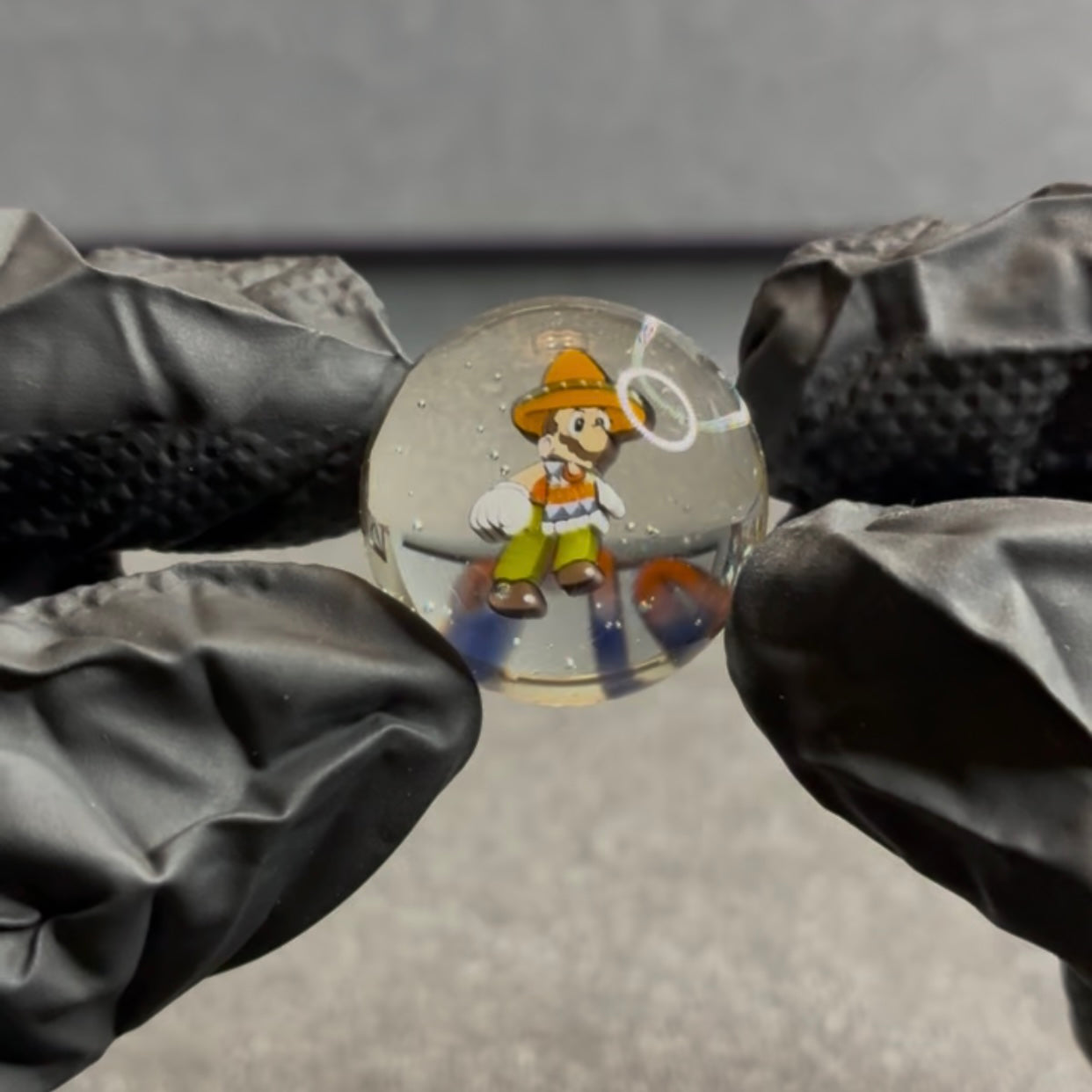 MicrosWorkshop Pancho Mario Slurper Marble 1” #1A