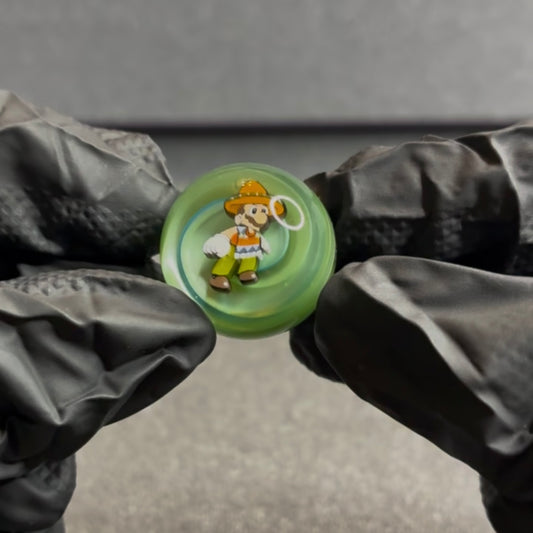 MicrosWorkshop Pancho Mario Slurper Marble 1” #3A