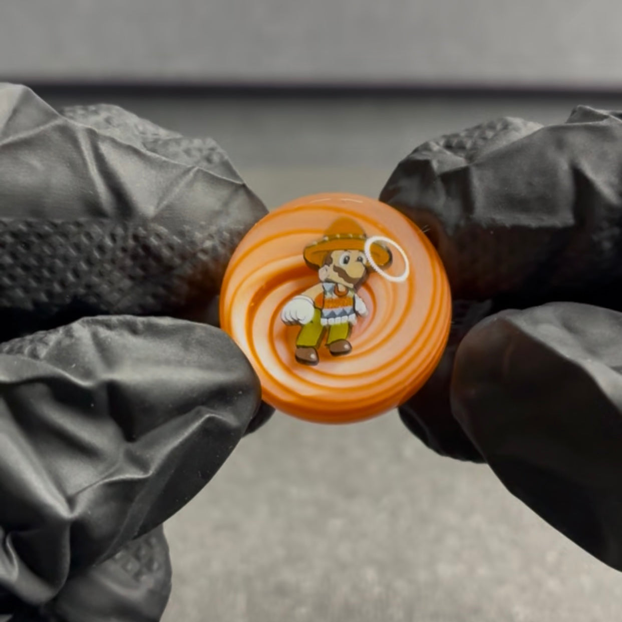 MicrosWorkshop Pancho Mario Slurper Marble 1” #23A