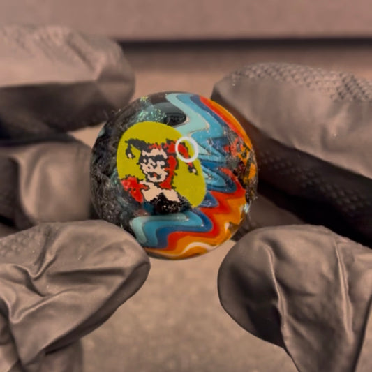Stephen Boehme X Zot Glass Joker Marble 1.2 #41