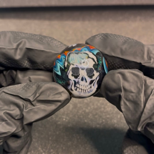 Stephen Boehme X Robert Koch Honeycomb Skull Marble 1.2 #43