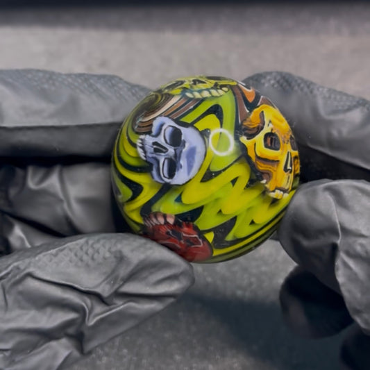 Stephen Boehme Skull Marble 1.5 #44