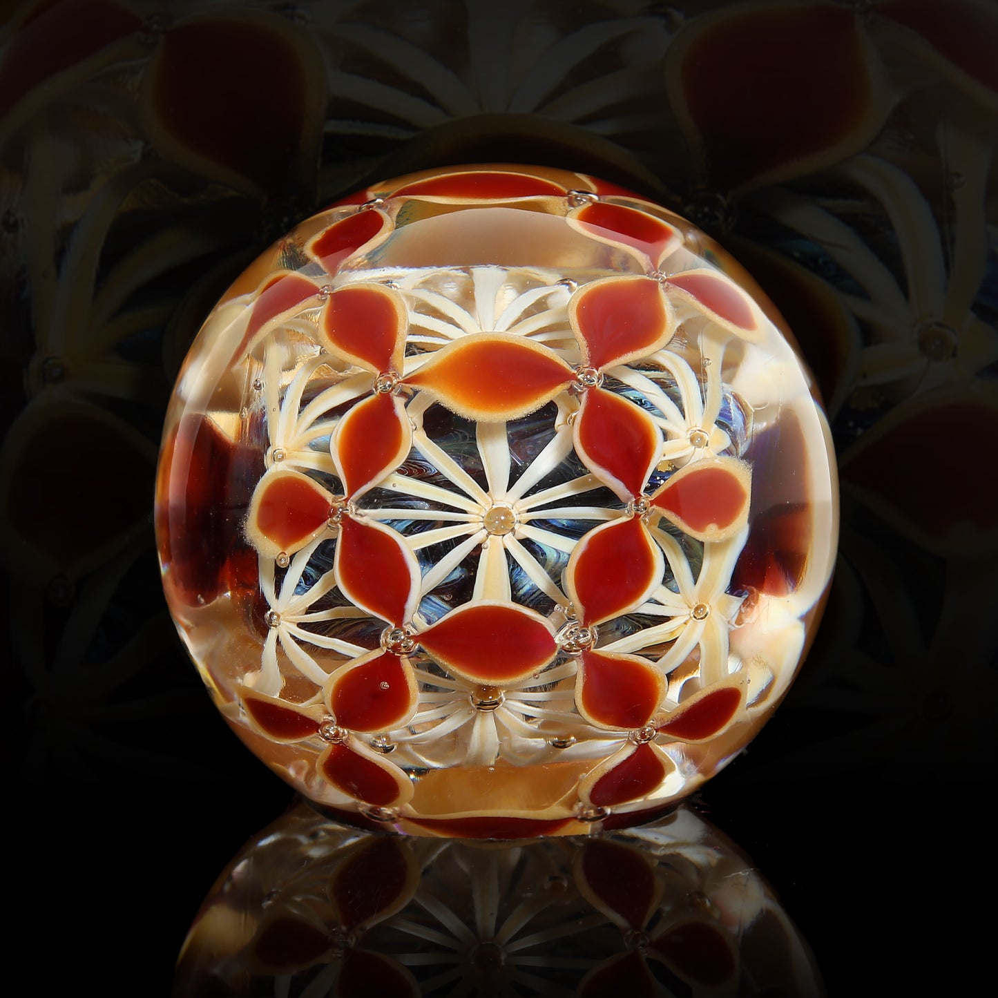 Tomoya Sakagami Hemp Leaf Pattern Marble 1.1”