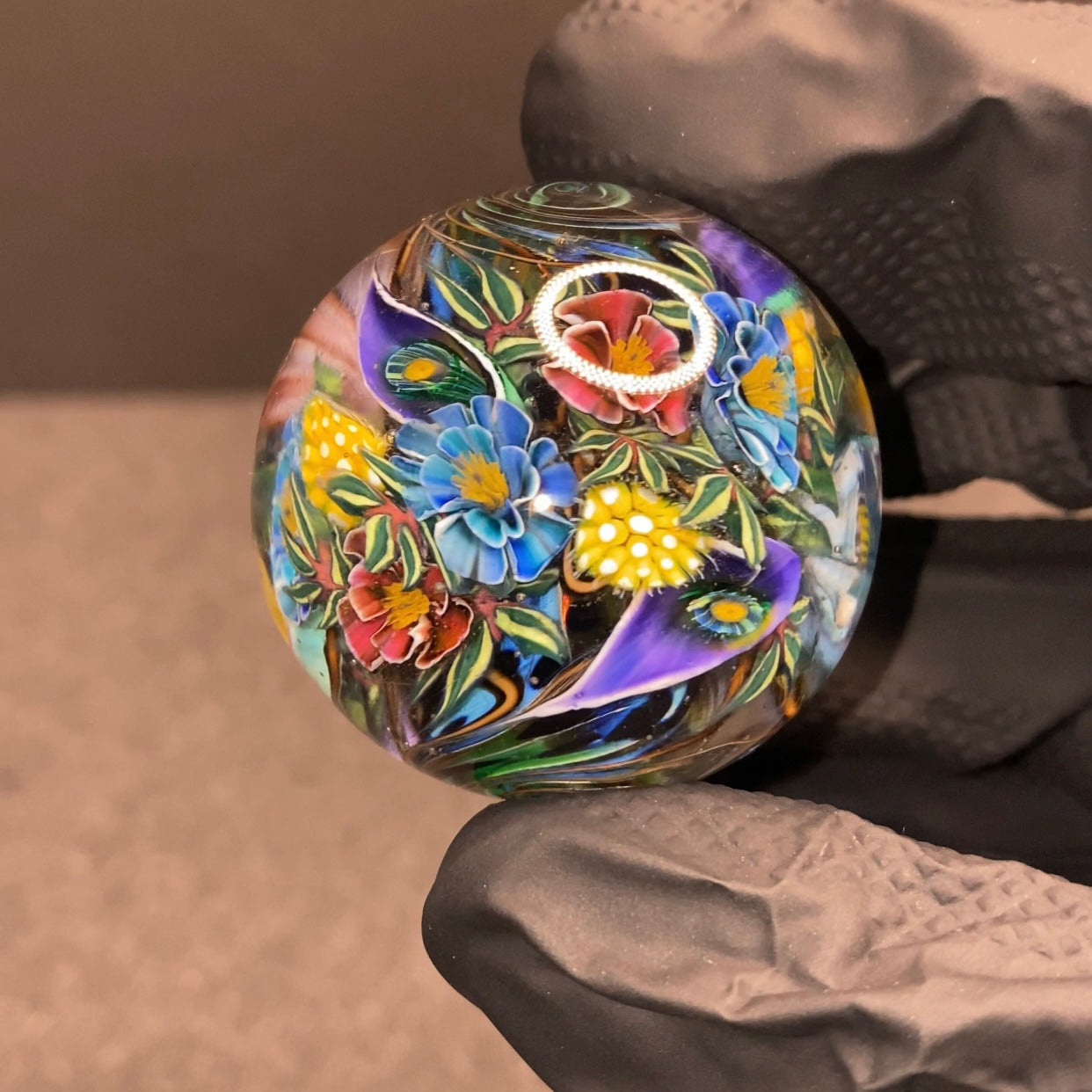 Elena Hernburg Flower Murrine Marble 1.53”