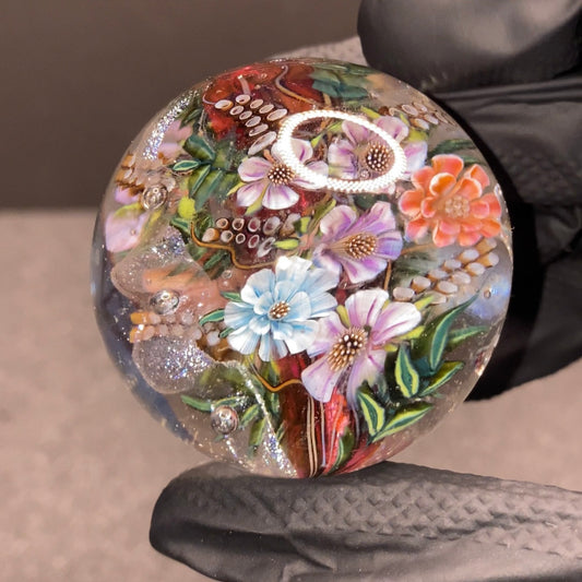 Elena Hernburg Flower Murrine Marble 1.89”