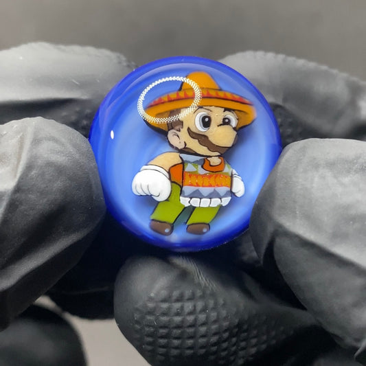 MicrosWorkshop Pancho Mario Slurper Marble 1”