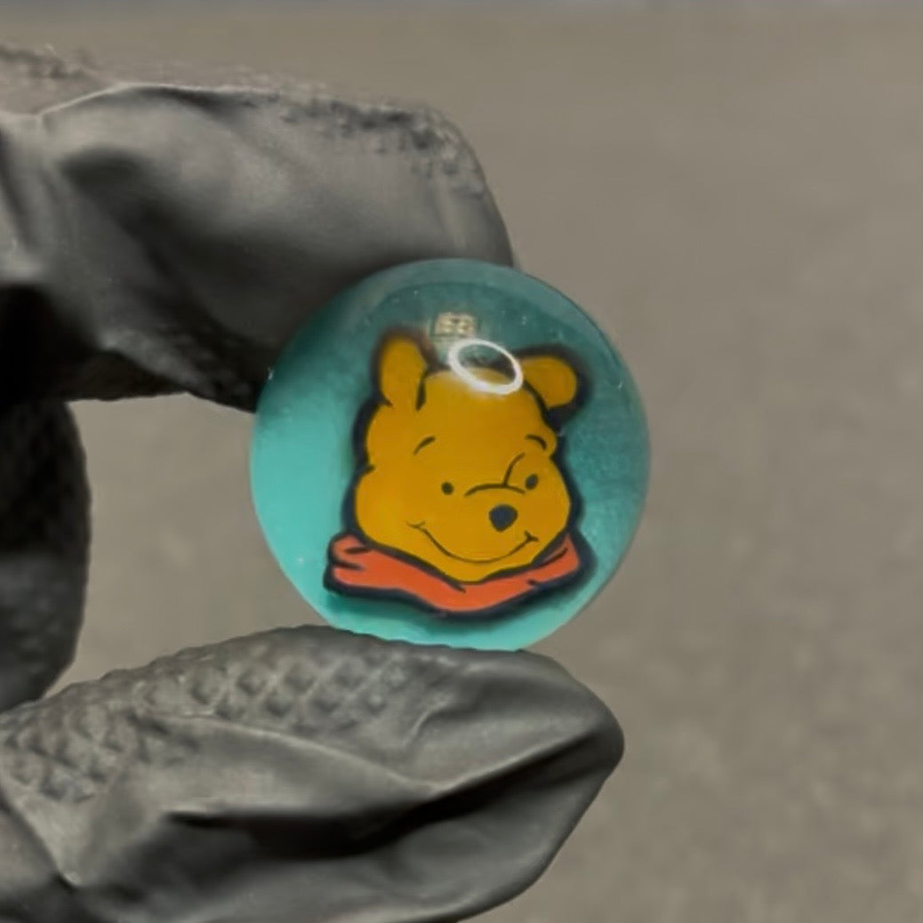Keys X Beth James Pooh Marble 22mm #106