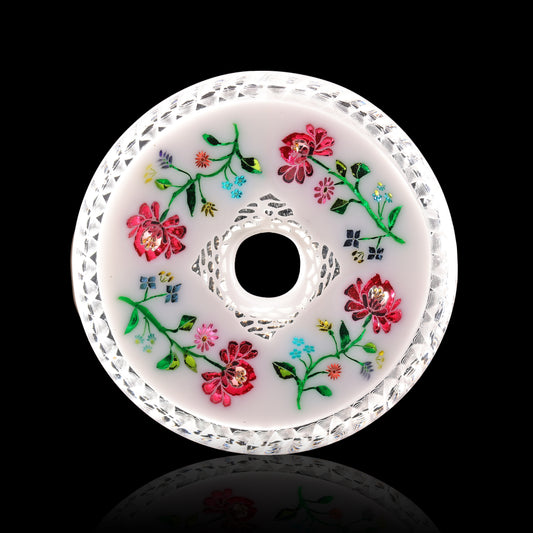 Sakiyo Takeuchi Murrine Kalocsa Flower Ring Pendant