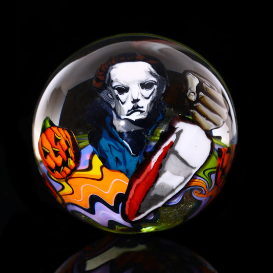 Stephen Boehme Michael Myers Halloween Marble 2.5”
