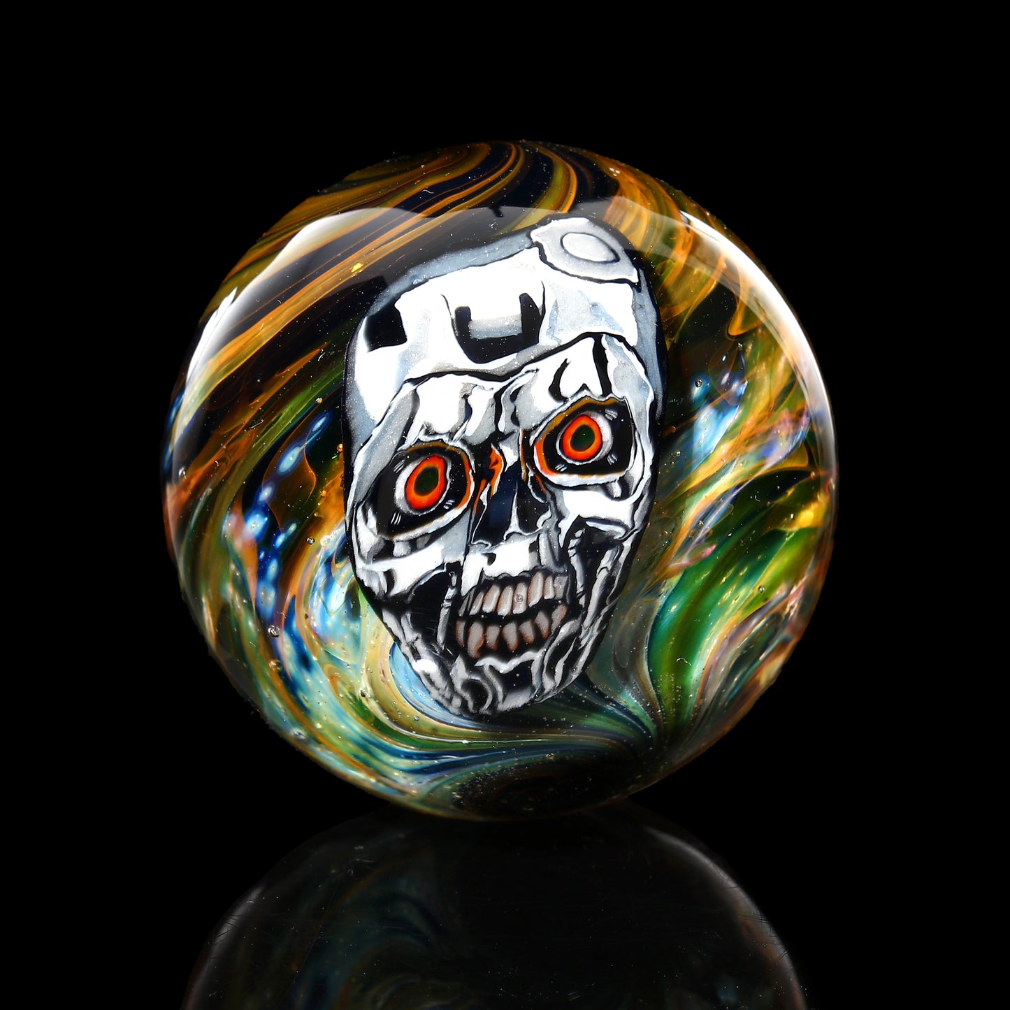Stephen Boehme T-800 Terminator Marble 1.35”
