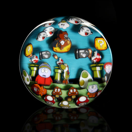 Jayson Keys Murrine Scene Marble 1.84” 009