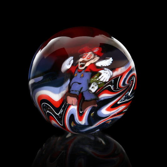 Stephen Boehme X Micros Workshop Psychedelic Mario Marble 1.3”