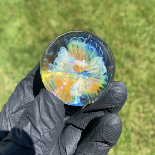 El Hefe Remy Schwartz Fume Flower Wig Wag Marble 1.8”