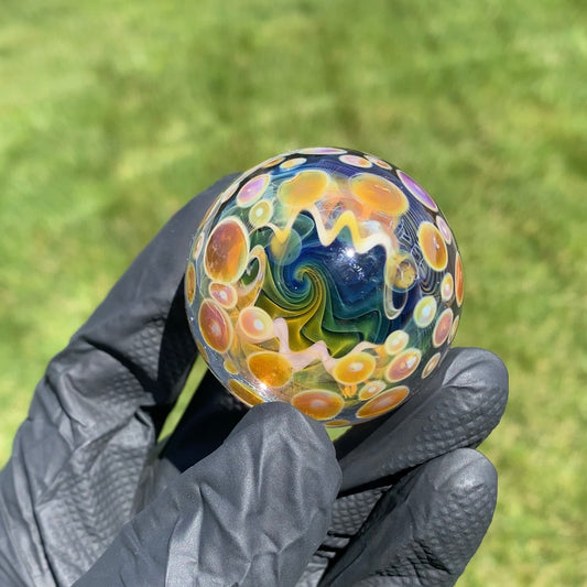El Hefe Remy Schwartz Fume Wig Wag Marble 1.75”