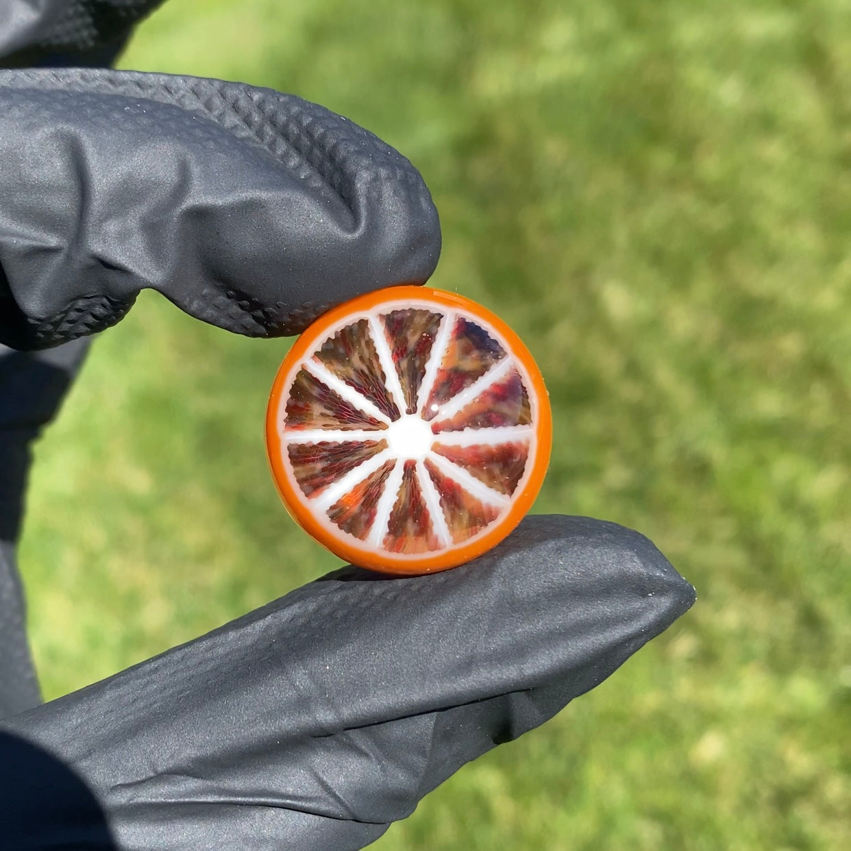 Lyons Blood Orange Marble 1.07”