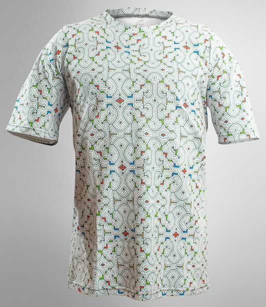 Shipibo Kené Shirt White