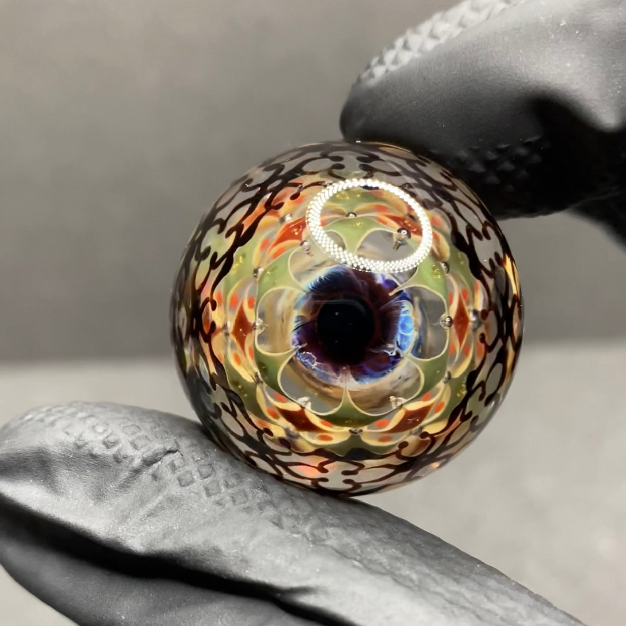 Tomoya Sakagami Flower & Cloisonne Marble 1.2”