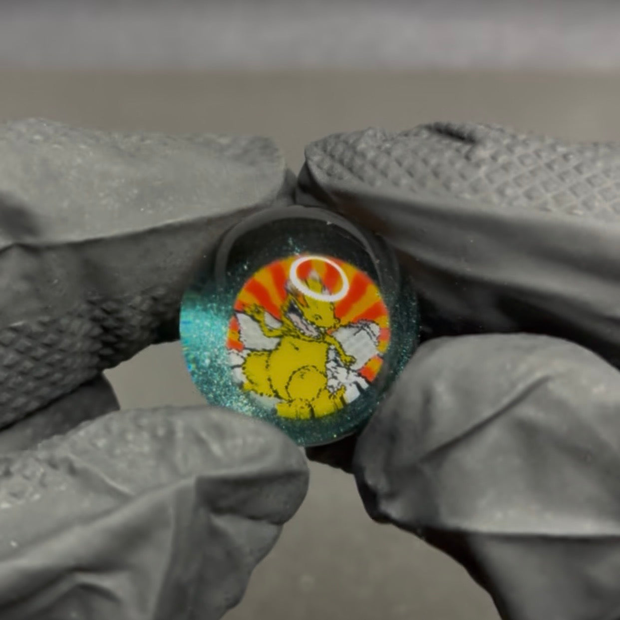 Keys X Ethereal Rugrats Reptar Marble 22mm