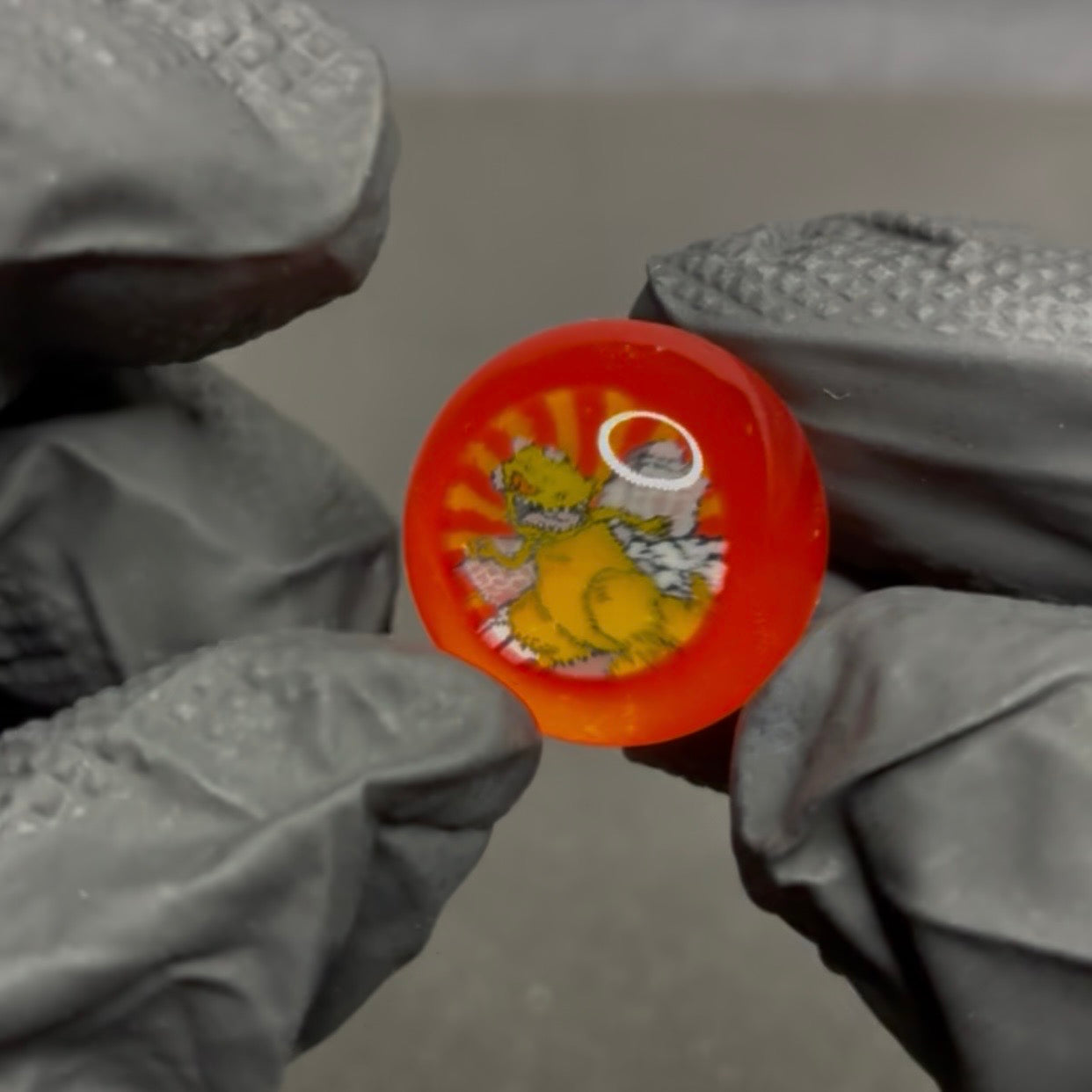 Keys X Ethereal Rugrats Reptar Marble 22mm