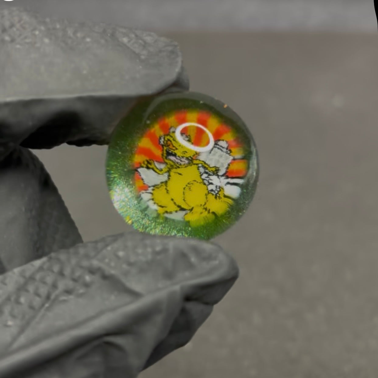 Keys X Ethereal Rugrats Reptar Marble 22mm