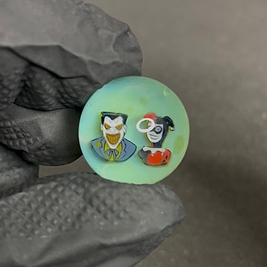 Keys X Dave Strobel Joker/Harley Quinn Marble 22mm