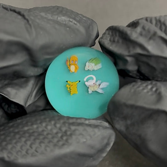 Keys X Ian Michael Pokemon Cluster Marble 22mm