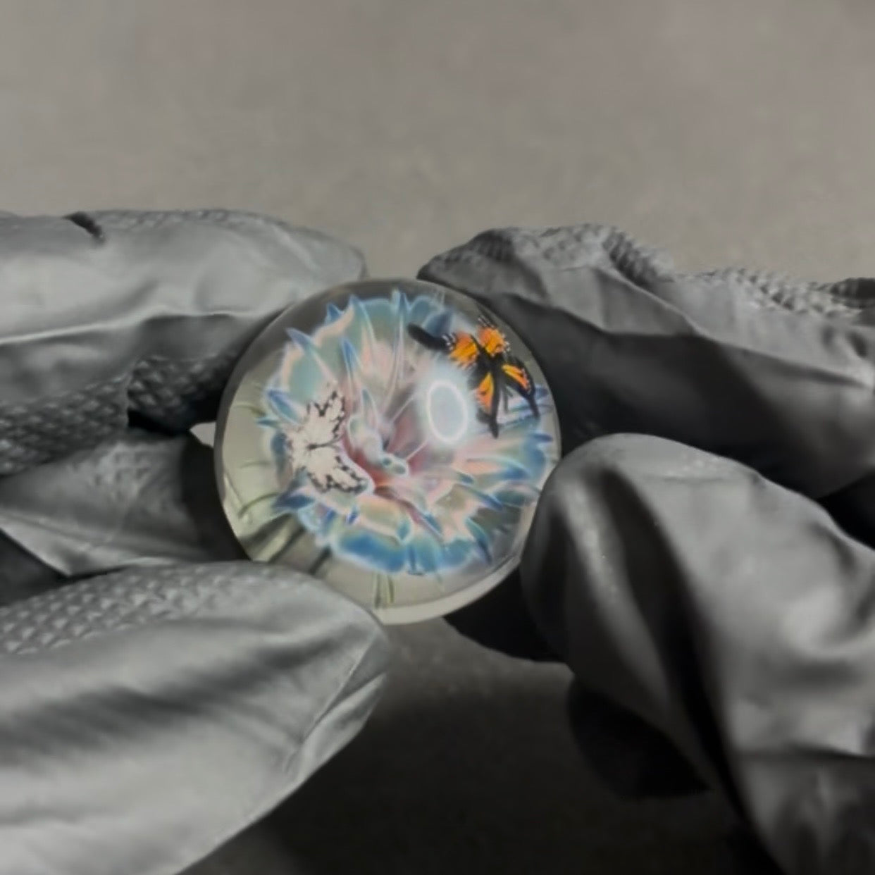 Modified Creations Flower Butterfly Marble 29mm-35mm