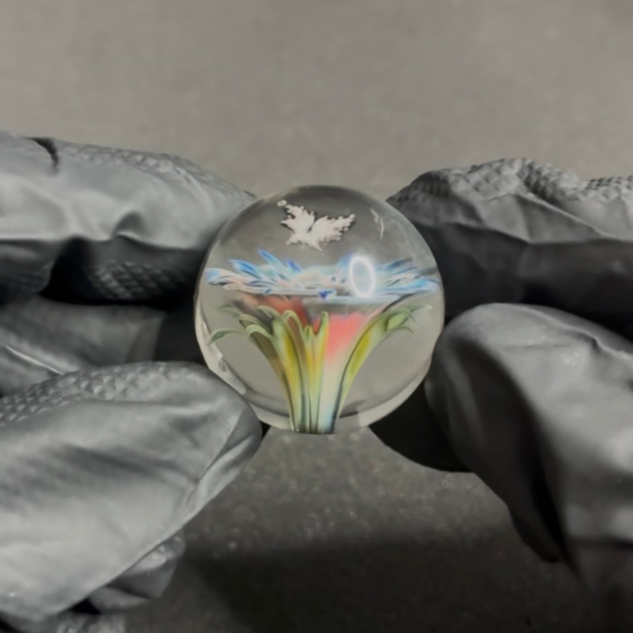 Modified Creations Flower Butterfly Marble 29mm-35mm