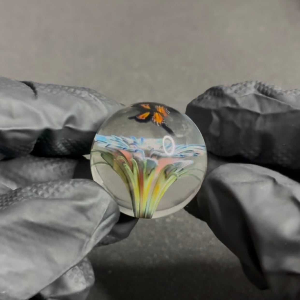 Modified Creations Flower Butterfly Marble 29mm-35mm