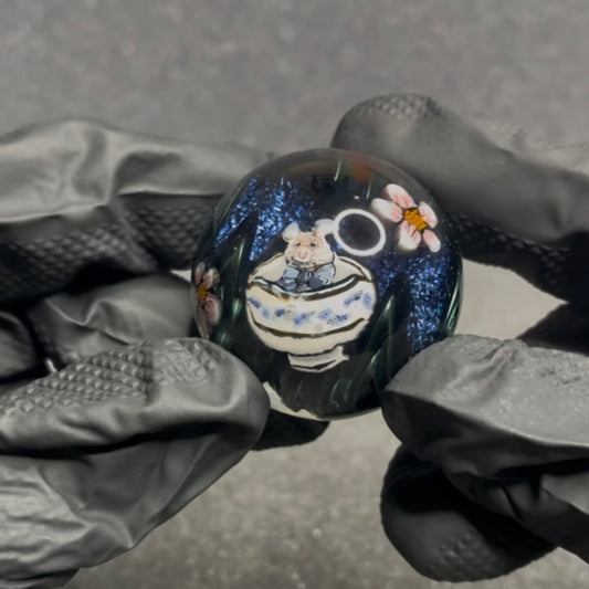Stephen Boehme Mouse Marble 1.2” #14
