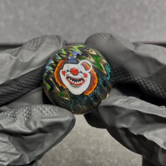 Stephen Boehme Clown Marble 1.2” #24
