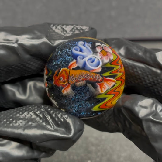 Stephen Boehme Koi Marble 1.2” #33