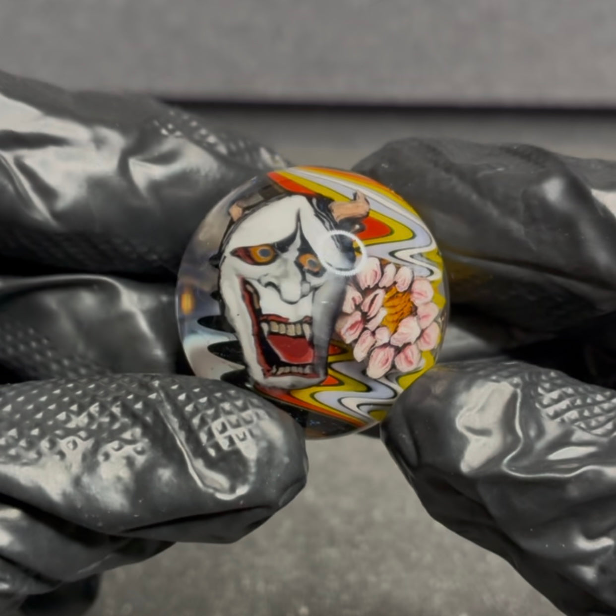 Jayson Keys Stephen Boehme Hannya Marble 1.2 #48 – That Glass Gallery, LLC