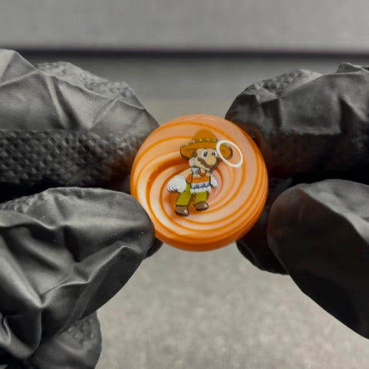 MicrosWorkshop Pancho Mario Slurper Marble 1” #23A