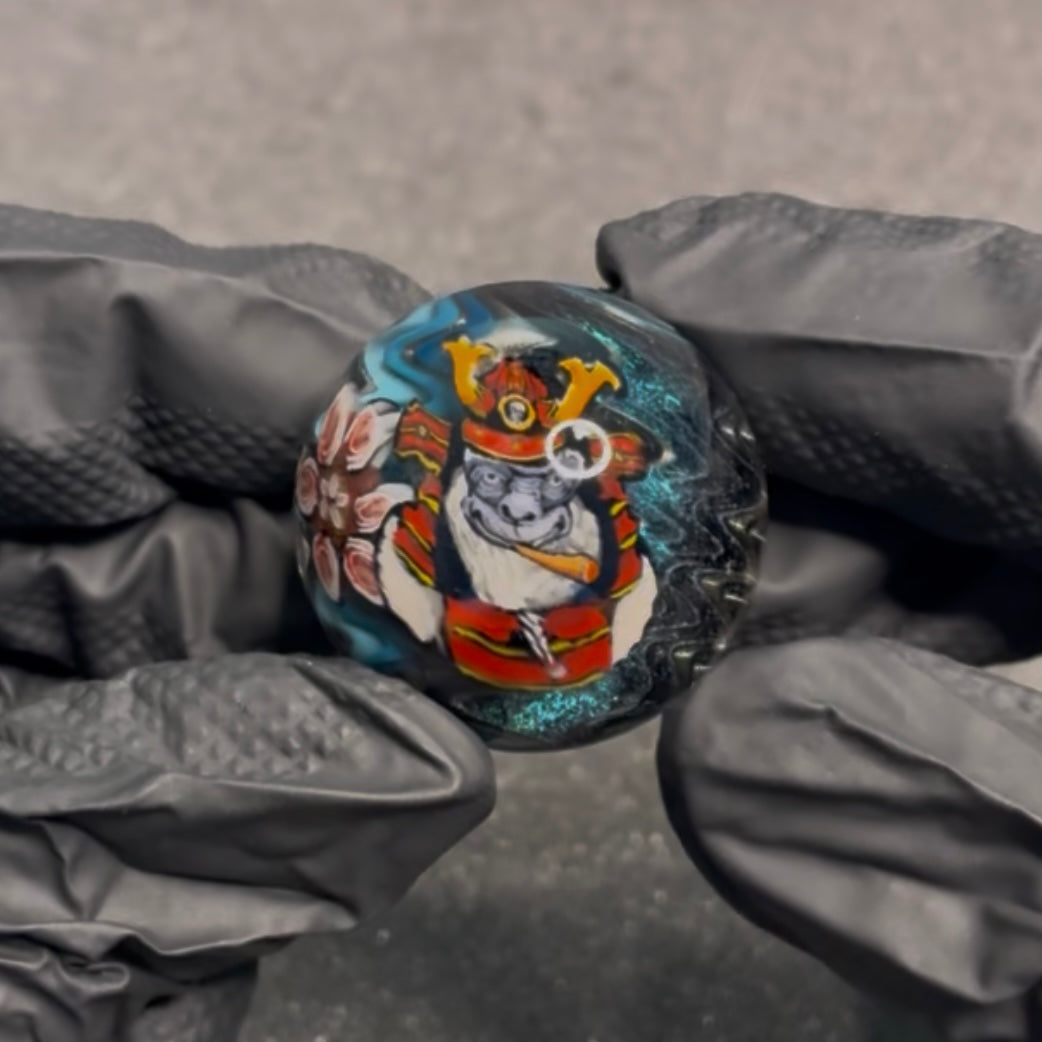 Stephen Boehme Samurai Yeti Marble 1.2 #3 – That Glass Gallery, LLC