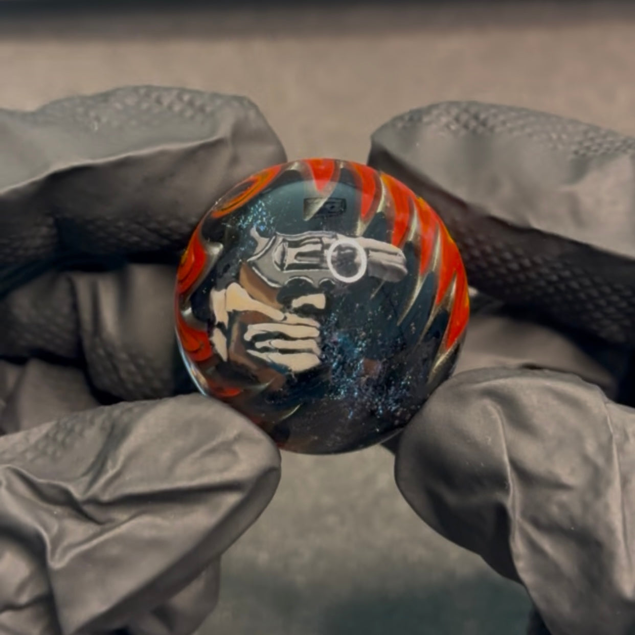 Jayson Keys Stephen Boehme Revolver Misfits Marble 1.2 #31 – That Glass Gallery, LLC