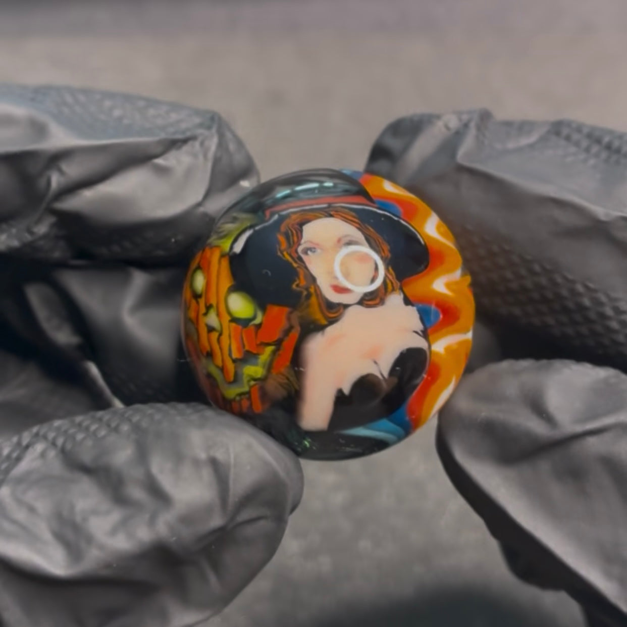 Stephen Boehme Sexy Witch Marble 1.2" #11C