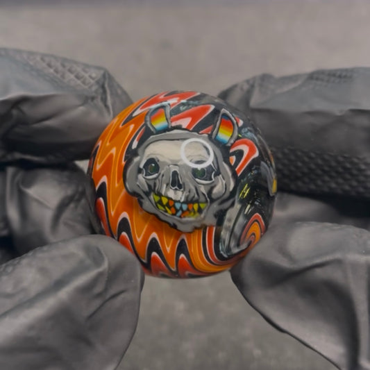 Stephen Boehme Donnie Darko Frank Labubu Marble 1.2" #23C