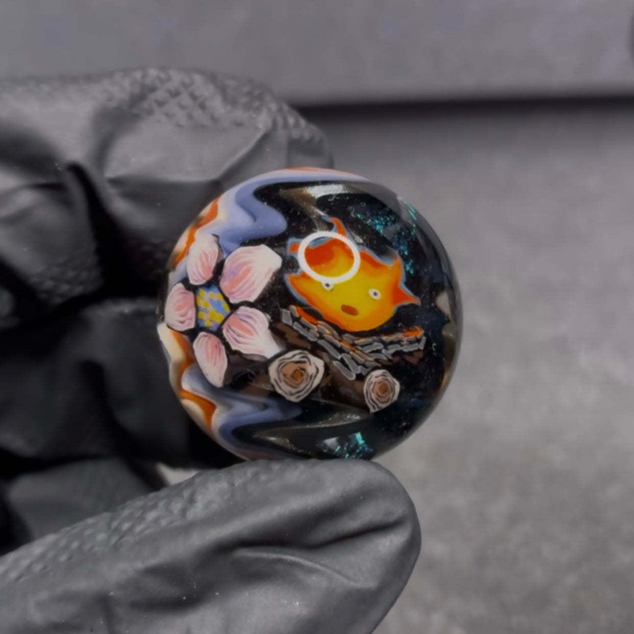 Stephen Boehme Calcifer Marble 1.2" #40C
