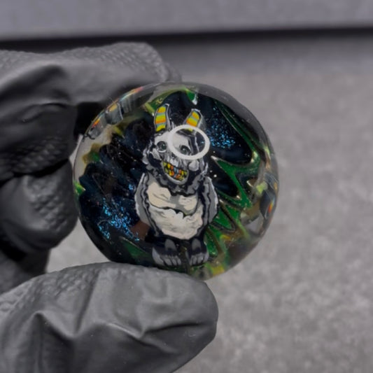 Stephen Boehme Donnie Darko Frank Labubu Marble 1.2" #53C